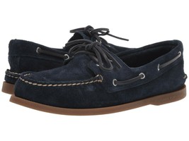 Men&#39;s Sperry Top-Sider A/O Two-Eye Suede Boat Shoe, STS19434 Multiple Sizes Navy - £70.44 GBP