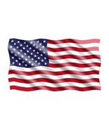 Rogue River Tactical American USA Flag Sticker Patriotic Waving United States... - $12.85