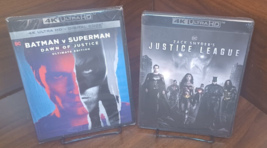 Batman V Superman + Zack Snyder&#39;s Justice League (4K )-Free Shipping w/Tracking! - £29.53 GBP