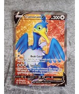 Cramorant V Sword &amp; Shield Base Set 198/202 Pokemon TCG  Holo Full Art - $3.43