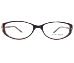 Anne Klein Brille Rahmen AK8033 116 Lila Oval Silber Voll Felge 50-16-140 - £38.05 GBP