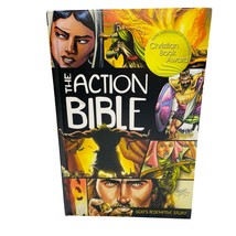 The Action Bible Hardcover Graphic Novel by Sergio Cariello -Christian K... - £10.86 GBP