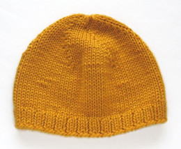 soft mustard yellow merino wool men beanie eco-friendly oeko-Tex, unisex, - $26.31+