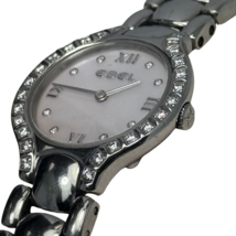 EBEL Beluga Woman&#39;s Stainless Steel Bracelet Mother Of Pearl Dial Diamon... - $2,690.00