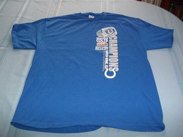 Indianapolis Colts XLI Super Bowl Champions 2007 T-Shirt Size XL - $12.86
