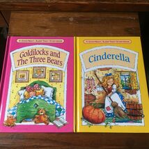 A goodnight sleep tight storybooks Godilocks and the three bears Cinderella - $362.29 MXN