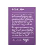 Boss Lady Journal – Empowering Notebook for Ambitious Women, Goal Settin... - $66.15 CAD
