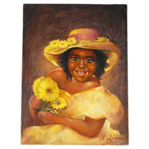 &quot; Marguerites,Marguerites &quot; Par Anthony Sidoni 1986 Signée Huile sur Toile 12 &quot; - £1,357.68 GBP