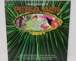 VTG Walt Disney&#39;s Story Of Peter Pan LP Vinyl Record 1960 w Full Color B... - $19.99