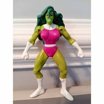 1996 Toy Biz Marvel The Incredible Hulk 6&quot; She-Hulk Action Figure - £9.59 GBP