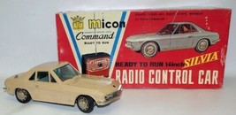 Ultra Rare Vintage 1960&#39;s ARISTO-CRAFT 14&quot; Micon Nissan Silva Rc Toy Car, Japan - £259.74 GBP