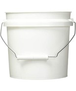 Leaktite 744456 1-Gallon White Plastic Pail Paint Pail/Container - $26.54 CAD