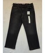 Sonoma Flexwear Straight 8 Husky 8H Boys Jeans NWT Black Stretch Denim 2... - $11.99