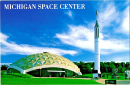 Postcard Michigan Jackson Community College Space Museum City  6 x 4  Ins. - £4.60 GBP