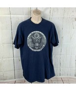 Vintage The Underdog Conspiracy Size XL T-Shirt Punk Rock Band Navy Blue... - £23.58 GBP