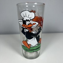 Pepsi Looney Tunes Collector Glass Daffy Duck &amp; Tasmanian Devil 1976 War... - $12.86