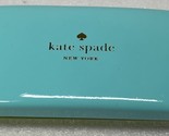 Kate Spade Glasses Hard Case Teal &amp; Green Dual Color - $7.93