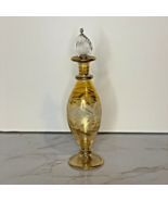 Royal Limited Gold Hand-Painted Crystal Perfume Bottle Made In Egypt - €10,76 EUR