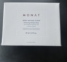 Monat Berry Refined Scrub Perfecting Exfoliator Mask 2.9 oz 87 ml New - $23.99