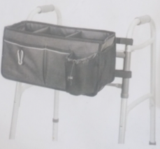 Vehebe Mobility Walker Rollator Tote Storage Bag Grey--FREE SHIPPING! - £15.73 GBP