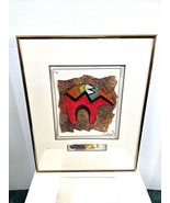 Bear Mixed Media Art Original Signed by Artist Deborah Stowell - €108,04 EUR