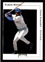 2001 Fleer Premium Ruben Mateo #180 Texas Rangers Baseball Card - £1.36 GBP