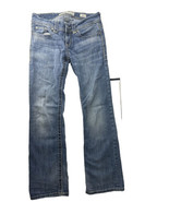 BKE Buckle CULTURE Boot Cut Mid-Rise Blue Denim Jeans Women 28 x 31.5 - £14.46 GBP