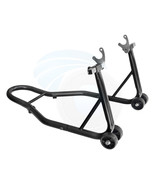 Rear Wheel Motorcycle Tire Lift Swing Arm Spools Hooks Service Stand - £67.46 GBP