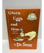 Dr. Seuss Green Eggs and Ham Party edition 50th Anniversary Hard Cover Book - $108.60 MXN