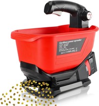 This Red, 3 ½ Liter Capacity Handheld Salt And Ice Melt Spreader Is Comp... - £61.65 GBP