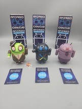 Android Series Collectibles Lot of 3 With Boxes &amp; Checklists Bell, Ham, Kano - £18.47 GBP