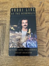 Yanni Live At The Acropolis VHS - £9.25 GBP
