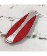 Surf Board For Plush Figure Character Replacement Piece Red Silver Unbra... - £4.66 GBP
