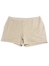 Catherines Plus Size 5X Shorts 34/ 36W Pull On Stretch Elastic Waist - $21.77