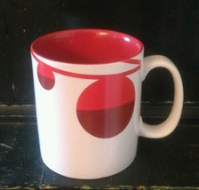 Starbucks Christmas Red Ornaments 2012 Coffee Mug 4 1/2&#39; tall (hwy1) - £4.93 GBP