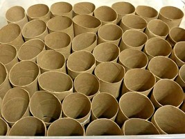 100 Empty Toilet Paper Rolls Tubes Craft Art Church School Project Cardb... - £7.85 GBP