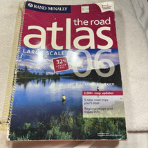 The Road Atlas &#39;06 U.S., Canada, Mexico By Rand McNally - £7.70 GBP