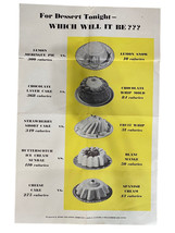 1920s Knox Gelatin Dessert Ad Poster Retro Kitchen Wall Art VTG Gelatine... - $29.72
