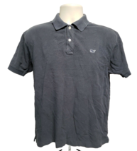 Vineyard Vines Adult Small Gray Collar Polo Shirt - £17.40 GBP