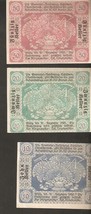 Austria SCHILDORN 10 20 50 heller 1920 Austrian Notgeld 3psc. lot banknotes - £7.08 GBP