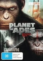 Rise of the Planet of the Apes / Dawn of Planet of the Apes DVD | Region 4 - £10.83 GBP