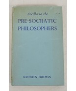 Ancilla to The Pre-Socratic Philosophers 1952 Blackwell Kathleen Freeman - $69.92 CAD