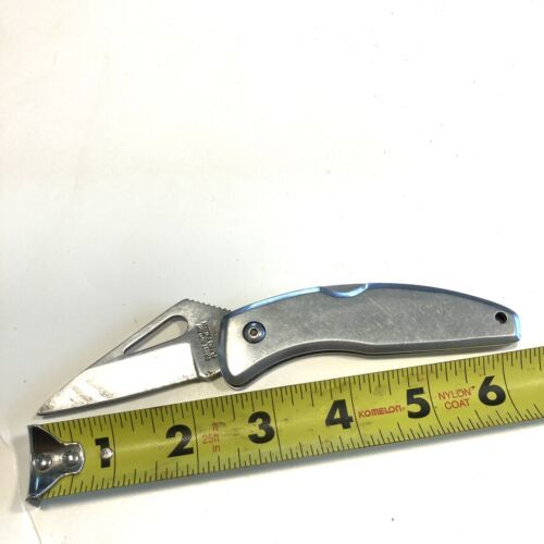 Vintage Frost Cutlery Pocket Knives Flying Falcon Stainless Silver - $14.85