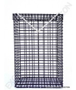CHUM BOX marine grade pvc coating black wire mesh pot fishing bait cage ... - £23.83 GBP