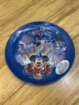 Walt Disney World Where The Magic Lives 3D Collector Plate Mickey Mouse ... - £19.55 GBP