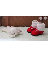 Handmade Baby Booties - T Strap Dress Shoes - Choice of Colors - Crochet... - $15.00