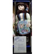 1992 HM Ellis Musical Porcelain Doll HM-113 Natasia - Russia - $42.00