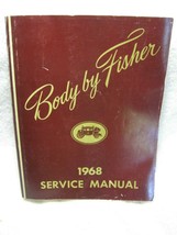 1968 Body By Fisher Service Manual For Doors-Windows-Seats-OLDS-PONTIAC-BUICK!!! - $34.95