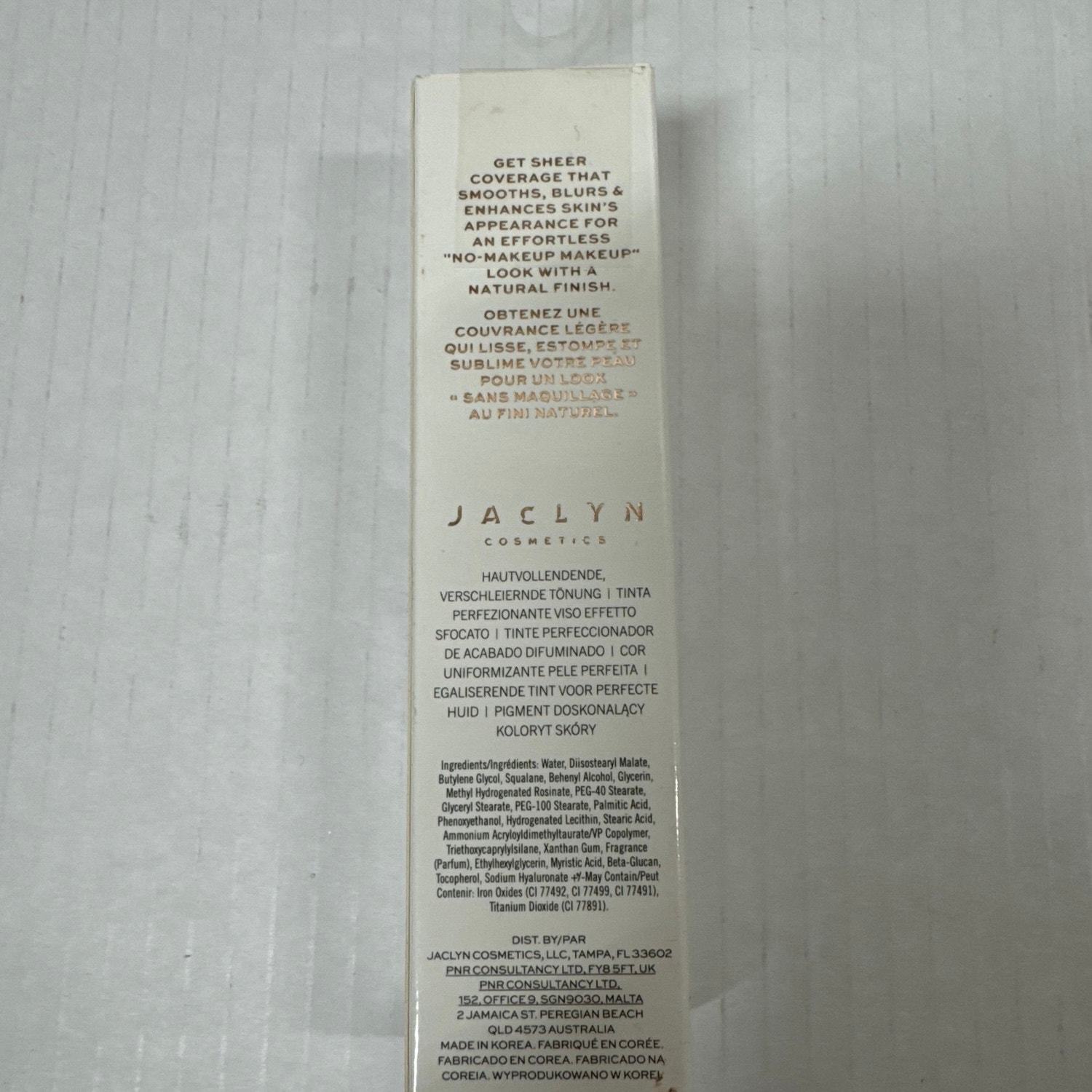 JACLYN COSMETICS Skin Perfecting Blurring Tint Smooths RICH 1 Oz NIB Item image 3
