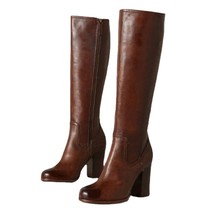 N28 Women&#39;s Boots Autumn and Winter New European Wind Side Zipper High Thick Hee - £61.46 GBP